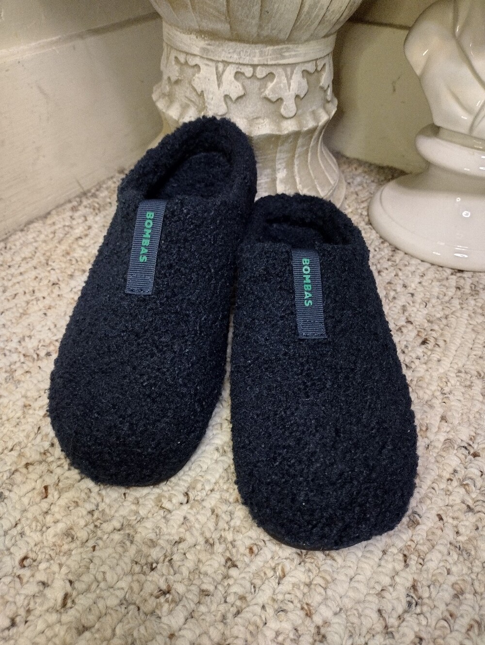 Bombas Women's Navy Sunday Slippers - Picture 3 of 7